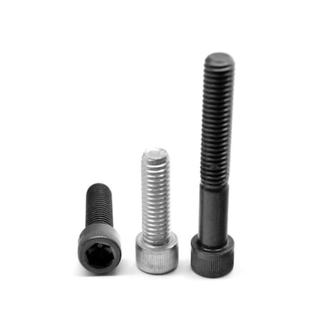 No.8-36 X 0.5 In. Fine Thread Socket Head Cap Screw, 18-8 Stainless Steel, 1250PK